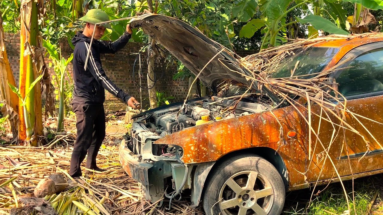💡 Project To Restore Damaged Old DAEWU Car // Complete Restoration Of DAEWU Car lalos