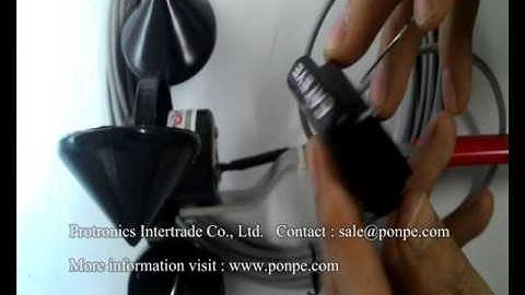 PM25 การใช้เครื่องวัดความเร็วลม Anemometer