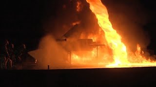 US Military Reveals Aircraft On Fire Training Exercise