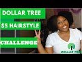 Dollar TREE $5 HAIRSTYLE Challenge Ft. TheCierraJanae