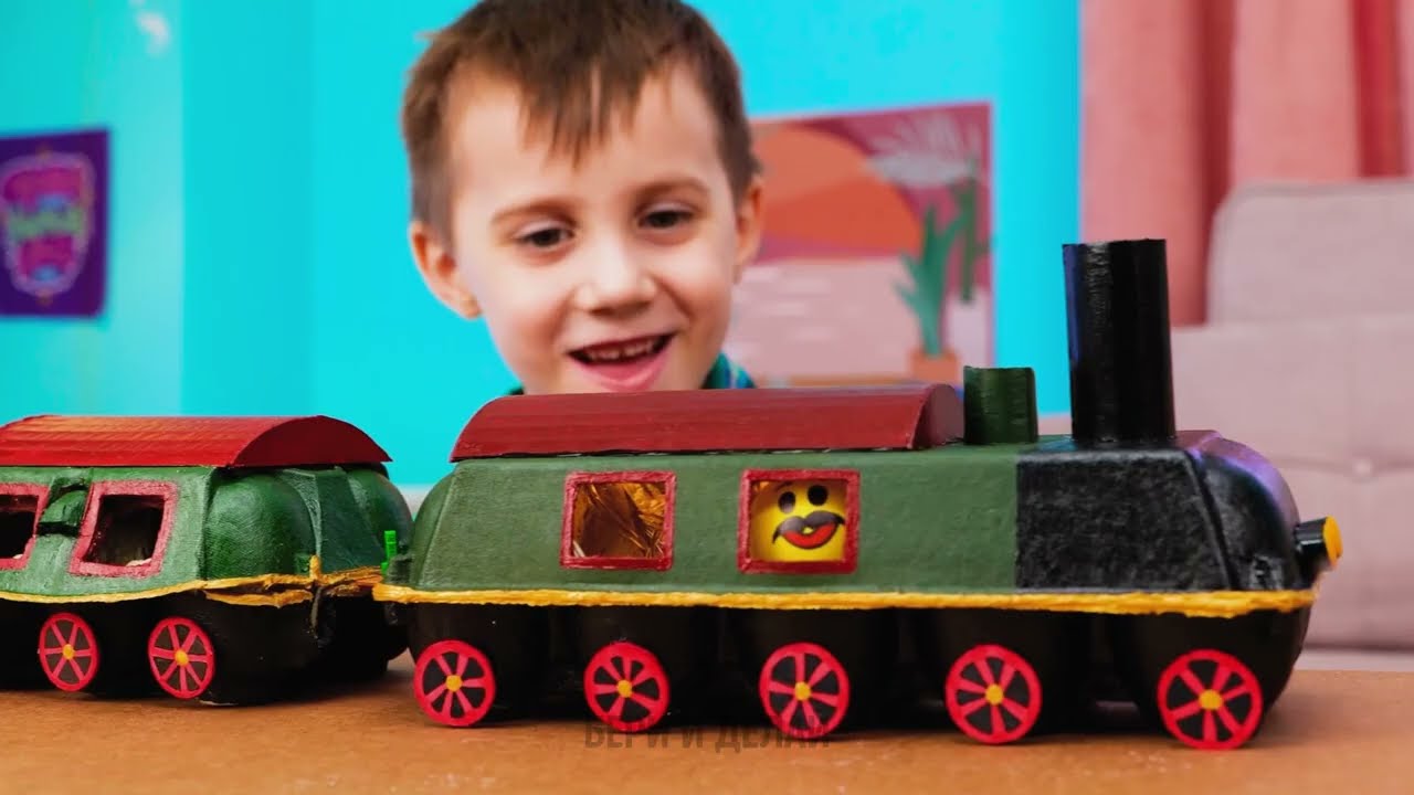 ЗАБАВНЫЕ КРАФТЫ ИЗ КАРТОНА ДЛЯ ТВОРЧЕСКИХ РОДИТЕЛЕЙ - YouTube