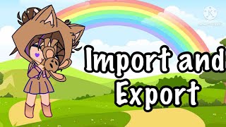 How To Import and Export Your Offline OC Code! Gacha Club