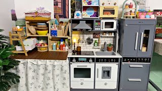ASMR ✨ Organizing My Wooden Toy Kitchen Corner screenshot 2