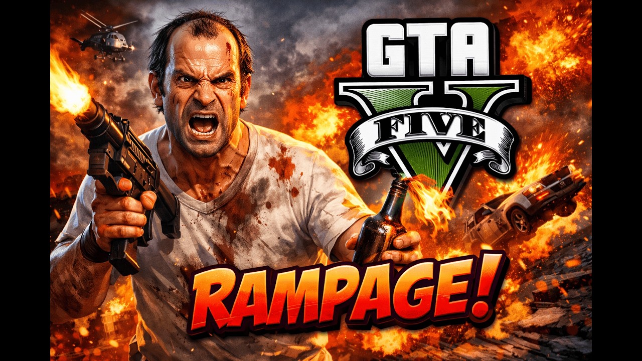 All Rampage missions completed in GTA V | GTA V Gameplay -1