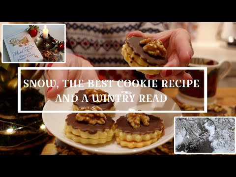 The best Christmas cookie recipe and a wintry read (Winter in Thrush Green by Miss Read)
