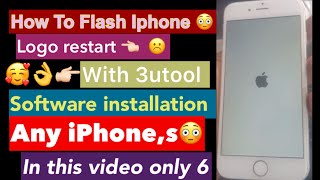 iphone 6 flashing apple logo - iphone 6 flash 3utools- iphone 6 flashing apple logo and black screen