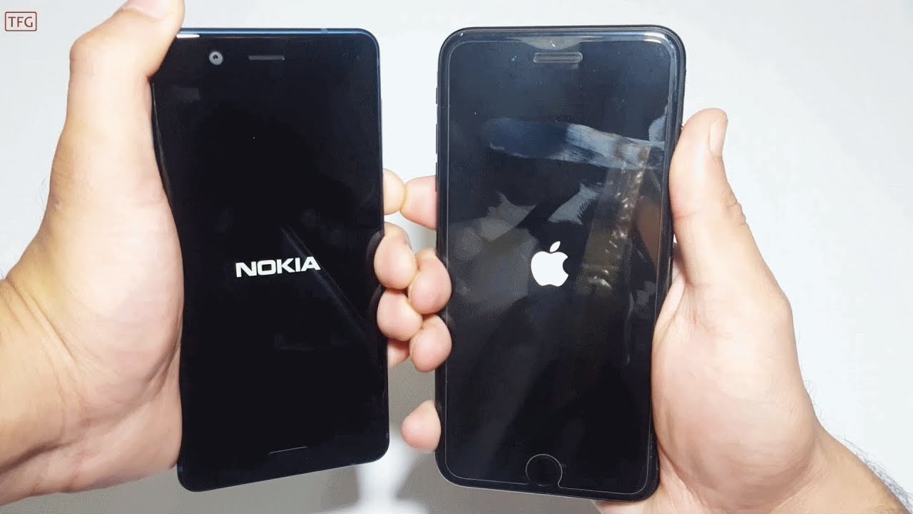 Iphone 7 vs nokia 7 plus