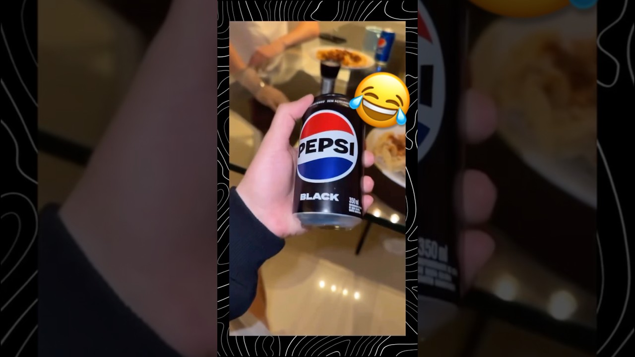 Woah Pepsi Black Did This LMAOO