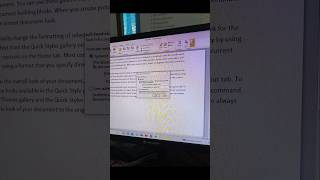 Ms Word में Page कैसे lock करे #computer #MS word #lockfile #lock #msword #computerPagelock