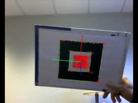 Autonomous detection and object tracking using ViSP hybrid model based tracker