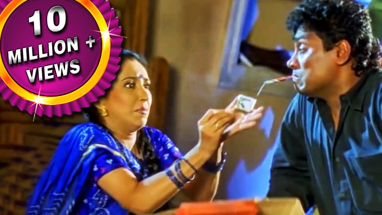 जॉनी लीवर का मज़ेदार कॉमेडी सीन | Cigarette की जगह मुँह में Bomb रख दिया