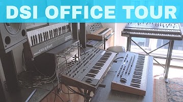 DAVE SMITH INSTRUMENTS OFFICE STUDIO TOUR