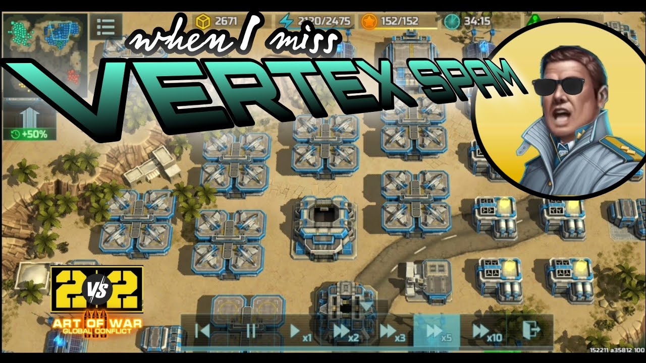 AOW3: VERTEX SPAM w/ DOUBLE HQ STRIKE (Whirlwind)