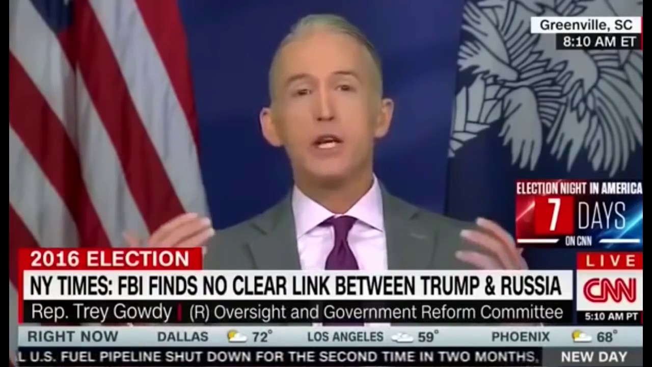trey gowdy snaps hillary
