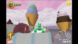 Sugar Rush Speedway: Minty Gameplay (Frosty Rally Championship)