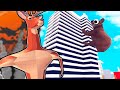 I Caused Chaos in a City and was Chased by the Sheep Police in Deer Simulator Gameplay?!