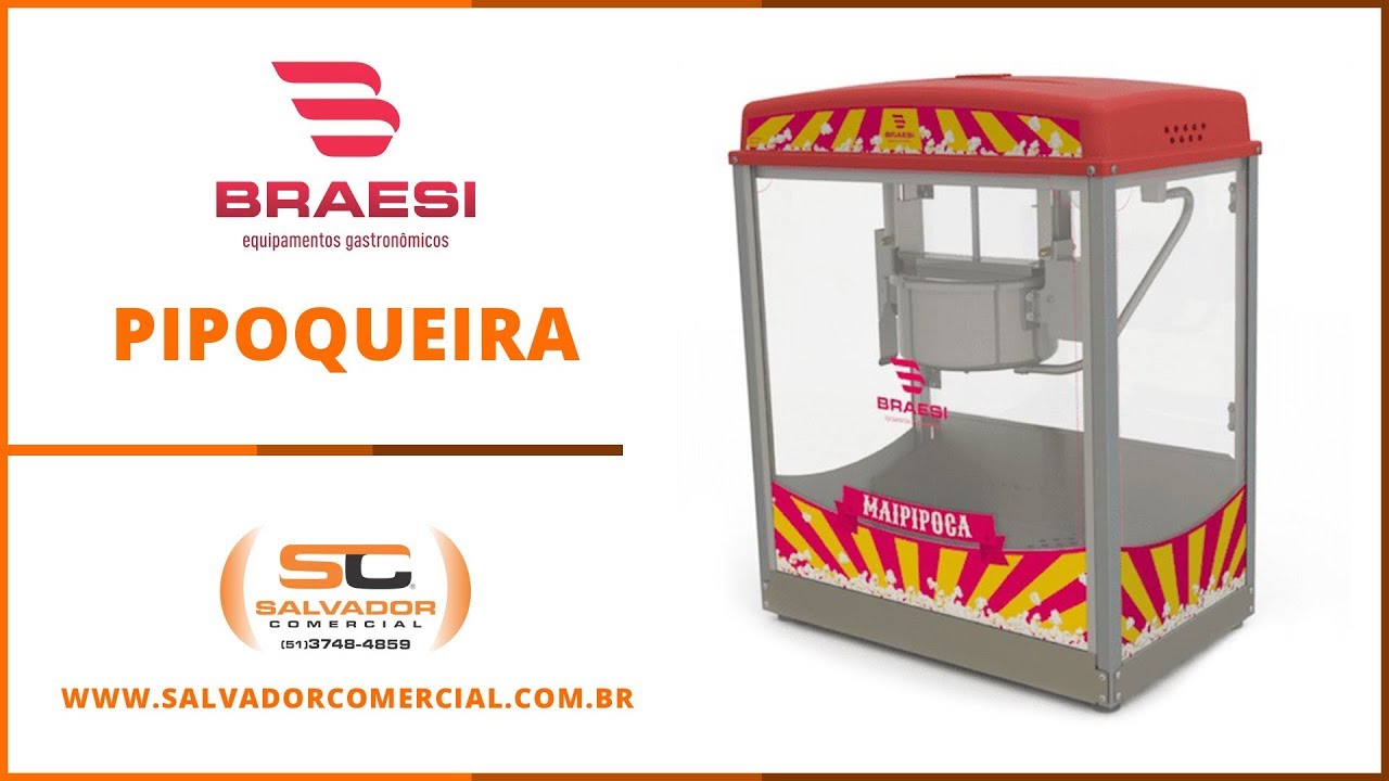 Pipoqueira BMP-150 Braesi - Salvador Comercial
