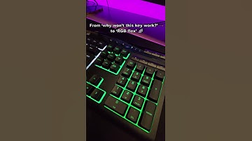 POV: your keyboard finally gives up 😅