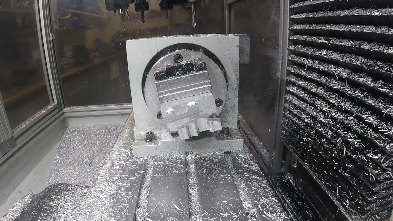 Tormach microARC 4th axis machining a Christmas ornament