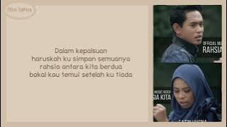 Rahsia Kita - Khai Bahar & Fatin Husna (Lirik) || Malaysian Song