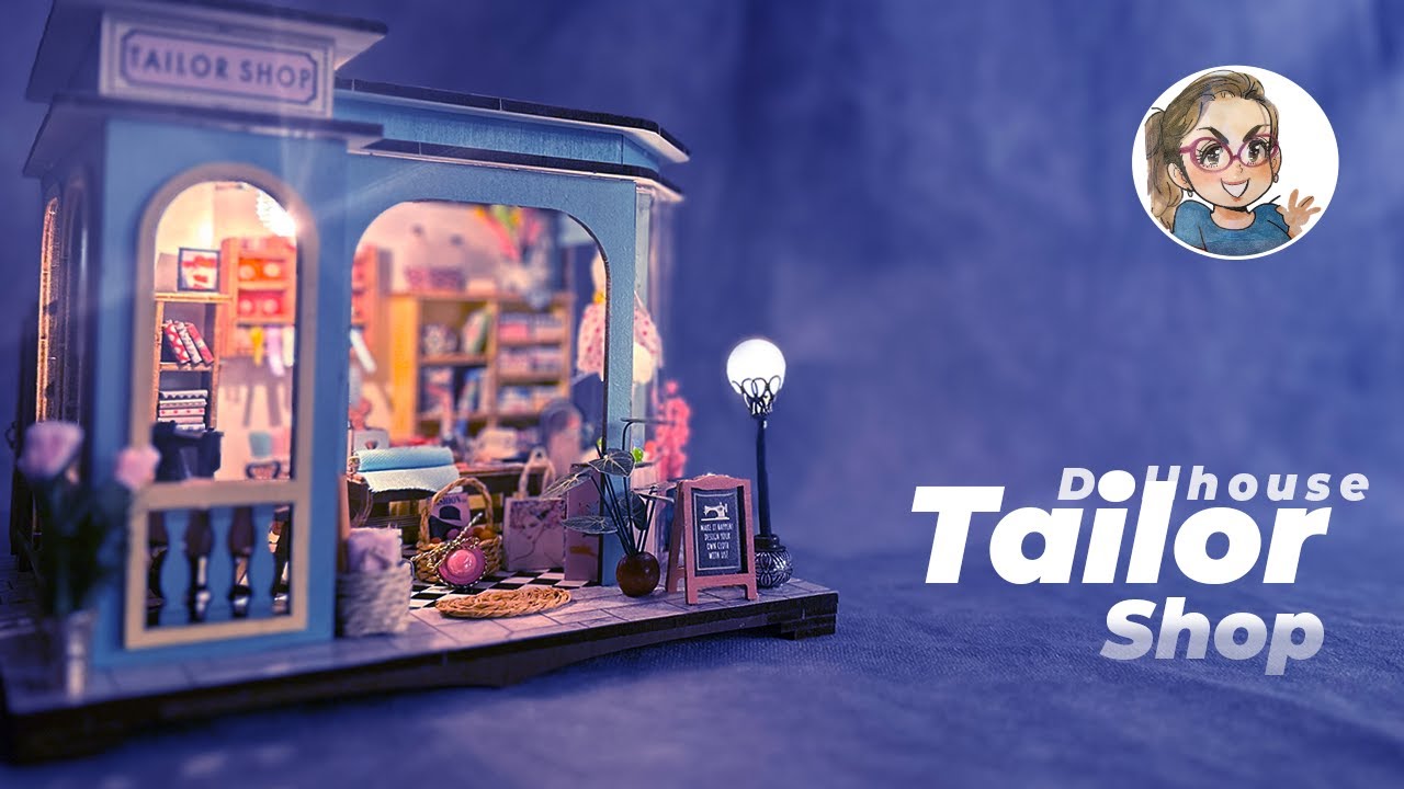 Tailor Shop Wonders | DIY Miniature Dollhouse Crafts | Relaxing & Satisfying Build