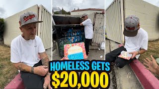 Millionaire blessed homeless who lost his daughter in car accident and blames himself
