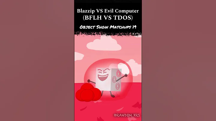 Blazzip VS Evil Computer (BFLH VS TDOS) - Object Show Matchups 19 #shorts
