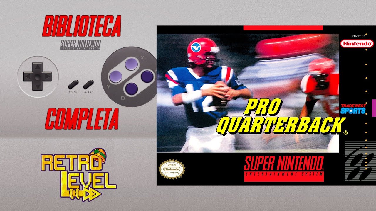 Pro Quarterback - Biblioteca COMPLETA do Super Nintendo #1064