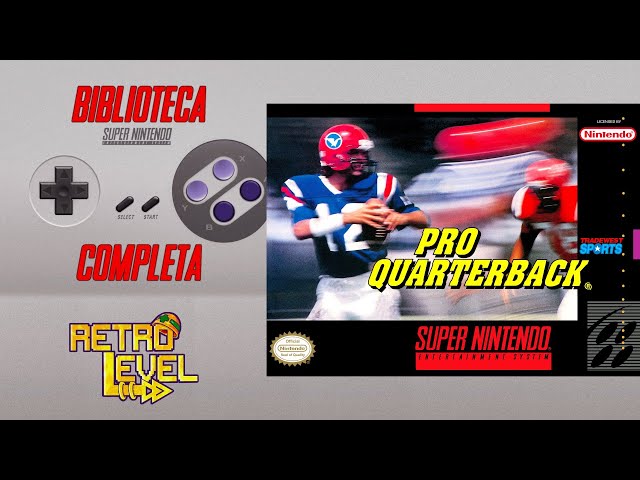 Pro Quarterback - Biblioteca COMPLETA do Super Nintendo #1064