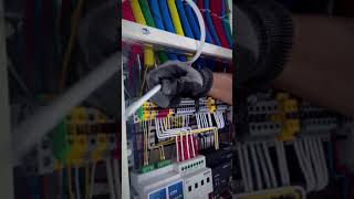 Satisfying Video #tools #wirring #wire #diy #electricial #tips #wireing #fyp #viral #short #video