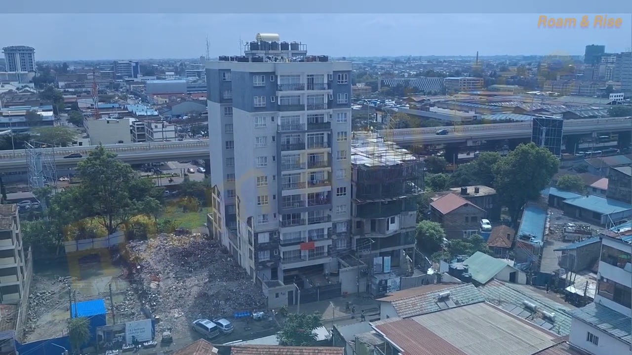 Beautiful African Capital today. The Nairobi city view