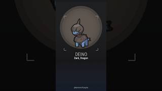Deino Pokédex Facts | Type, Stats & Abilities #Shorts