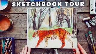 Sketchbook Tour & Making My Own Paint Markers