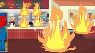 Evil Cyan Horse Misbehaves At Burger King And Gets Arrested