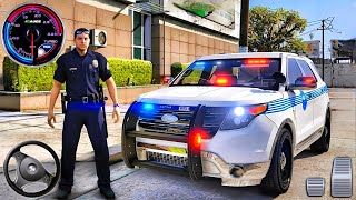 US Police Car Driving Simulator - Cop Simulator Gangster Chase 3D - Android Police Chase GamePlay screenshot 4