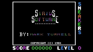 Sneakers for Apple II Demo Loop running on MiSTer FPGA - 1440p