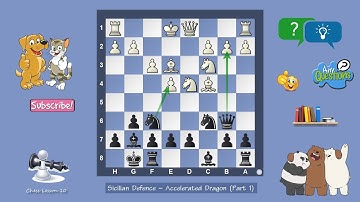 Chess Opening for Black | Accelerated Dragon - Part 1