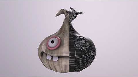 Mr Garlic — 3D model — Kateryna Budniuk