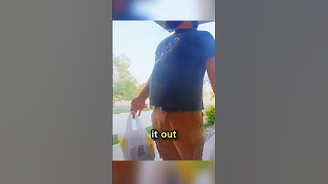 Doorbell camera captures delivery driver making a mistake!