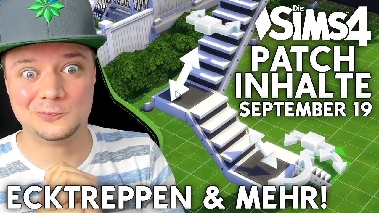 Die Sims 4 Spielupdate September 2019 | Ecktreppen und mehr im kostenlosen Patch!