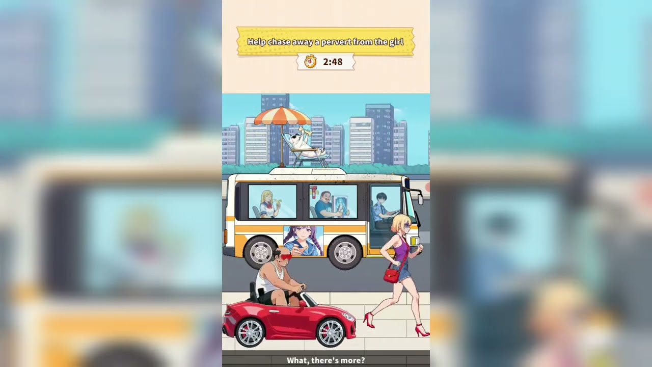 Brain puzzle 3 crazy mind level 32 Solution Help Chase away prevent from the girl Solution 