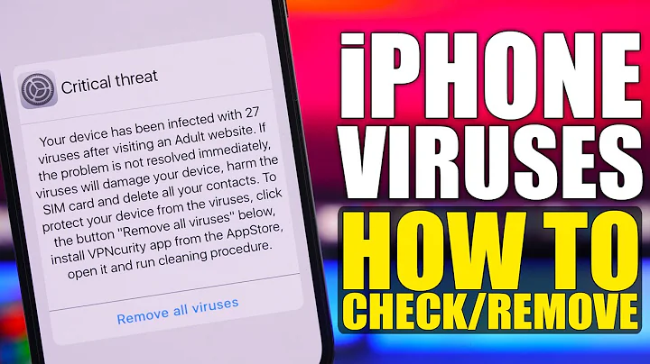 How To Check iPhone for Viruses & Remove Them !