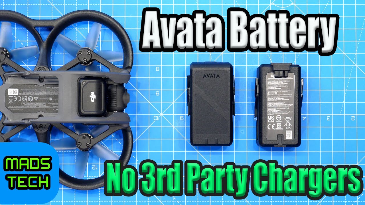 DJI Avata Battery - Lithium Ion Polymer & Why No 3rd Party Chargers?