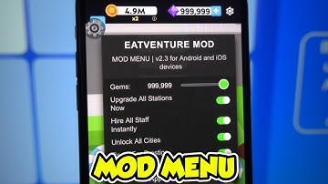Eatventure Hack Unlimited Gems iOS Android Mod 💎📱