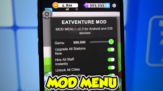 Eatventure Hack Unlimited Gems iOS Android Mod 💎📱 screenshot 5