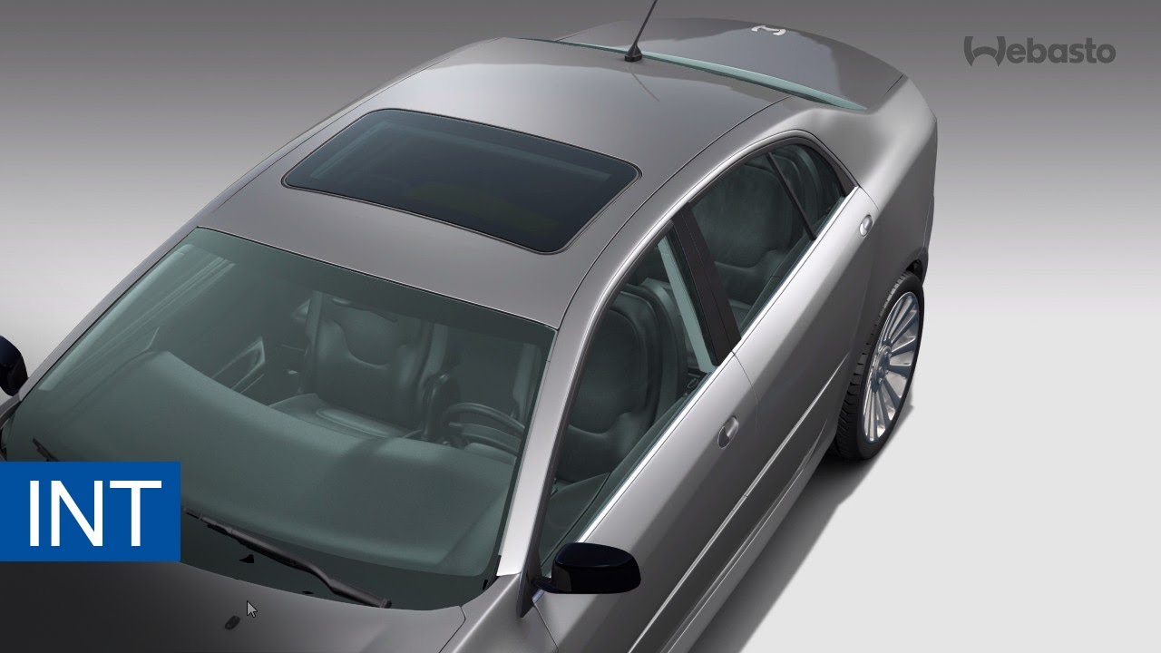 Webasto SAD Dachsysteme für Hersteller - Zugfreie Frischluft