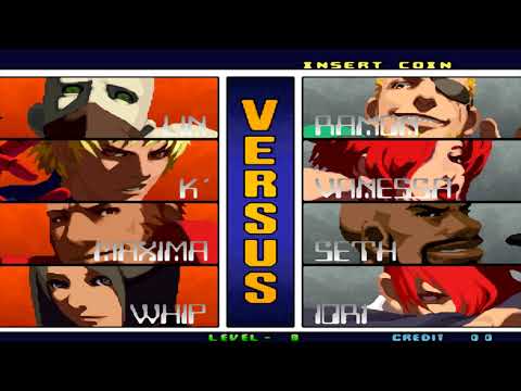 The King of Fighters 2001 (Level 8) Hero Team - (Partida completa 1CC) Episodio 078