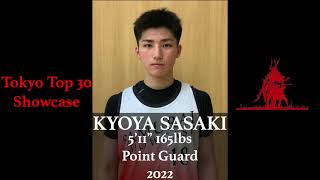 Kyoya Sasaki Tokyo Top 30 Highlights