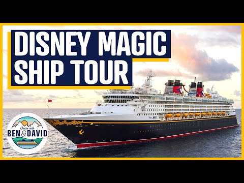 Vídeo: Disney Magic - Tour do navio da Disney Cruise Line