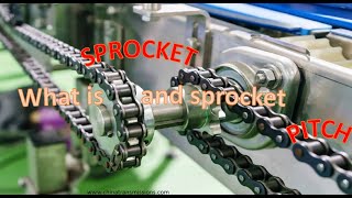 What is the Sprocket and sprocket Pitch ?